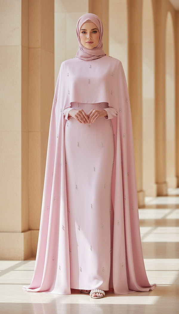 Ambereen Cape Gown