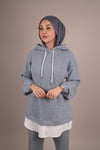 Hooded Knitted Set