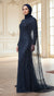 Athena Gown- Navy Blue