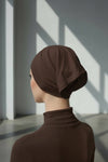 Open Jersey Undercap- Chocolate Brown
