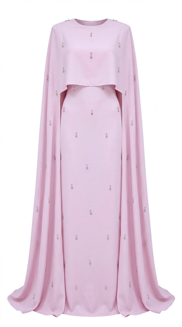 Ambereen Cape Gown
