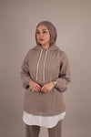 Hooded Knitted Set