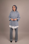 Hooded Knitted Set