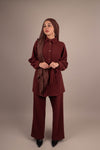 Button Up Knitted Set