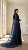 Athena Gown- Navy Blue