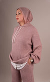 Hooded Knitted Set