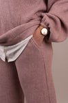 Hooded Knitted Set